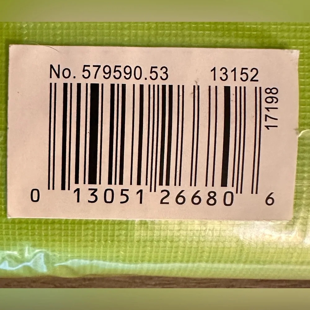 NWT Amscan Tablecloth - Flannel-backed Vinyl - Durable & Reusable - Lime Green